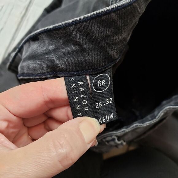 NEUW Razor Skinny Jeans Size 26 smoke grey - Picture 5 of 10